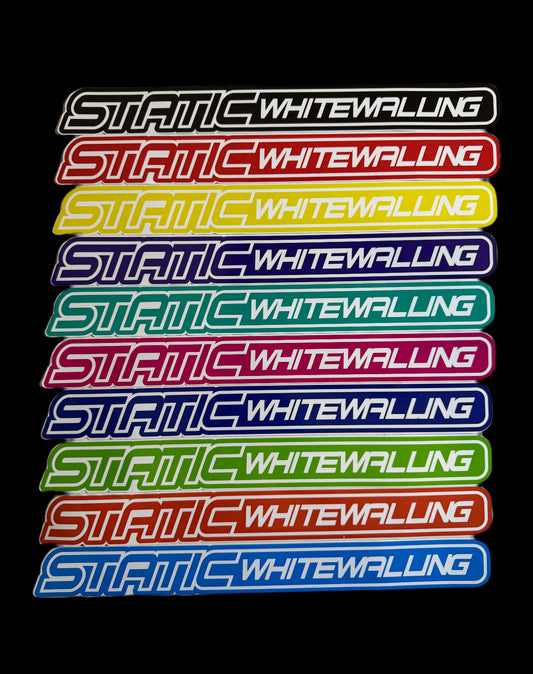 STATIC WHITEWALLING STICKER